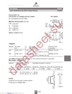 B65287 datasheet  