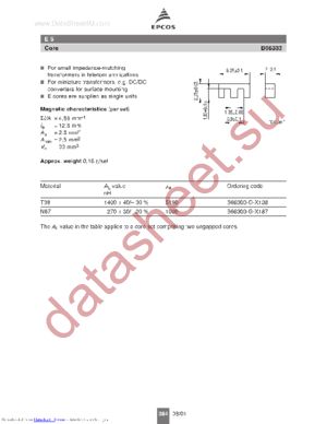 B66303 datasheet  