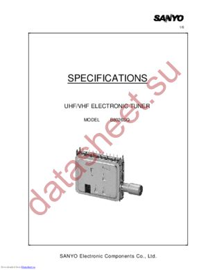 B8026SQ datasheet  