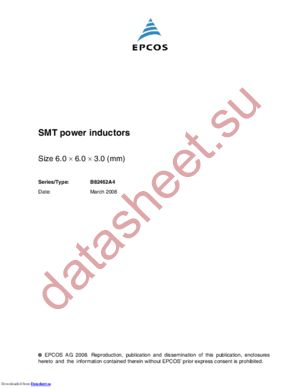 B82462A4682M datasheet  