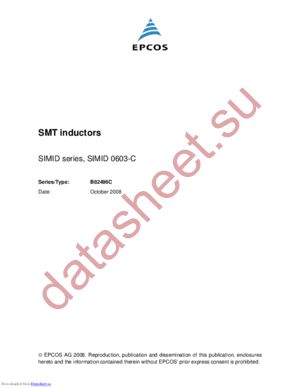 B82496C3330J datasheet  