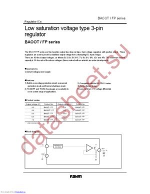 BA08FP-E2 datasheet  