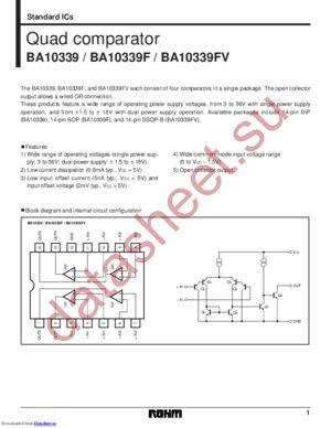 BA10339N datasheet  