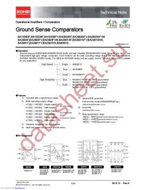 BA2903HFVM-CTR datasheet  