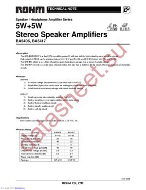 BA5406_05 datasheet  