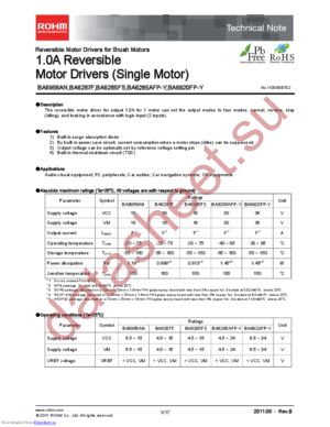 BA6287F-E2 datasheet  