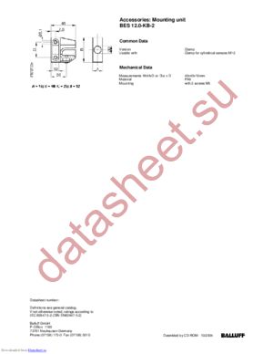 12.0-KB-2 datasheet  