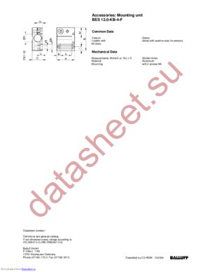 12.0-KB-4-F datasheet  