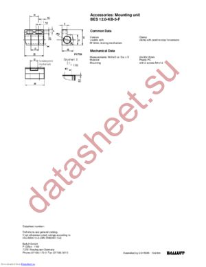 12.0-KB-5-F datasheet  