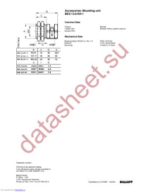 12.0-KH-1 datasheet  