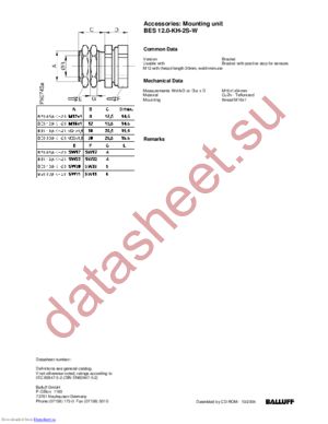 12.0-KH-2S-W datasheet  