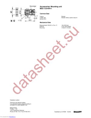 12.0-KH-4 datasheet  