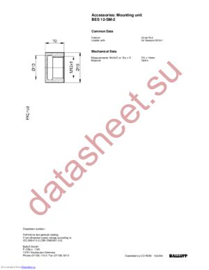 12-SM-2 datasheet  
