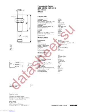 12M-PO-1YA-S datasheet  