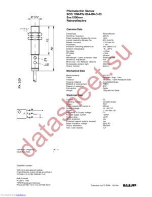 12M-PS-1QA-B0-C-03 datasheet  