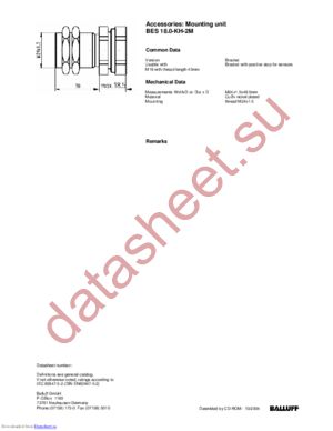 18.0-KH-2M datasheet  
