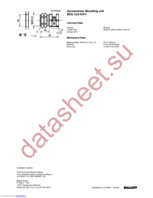 18.0-KH-4 datasheet  