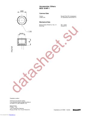 18-NF-1 datasheet  