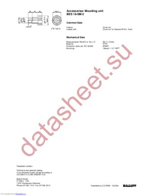 18-SM-3 datasheet  