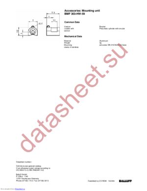 303-HW-59 datasheet  