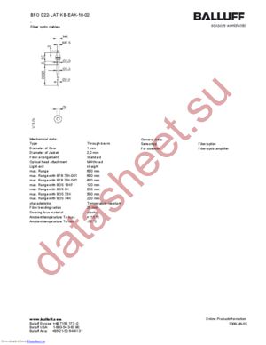 BFOD22-LAT-KB-EAK-10-02 datasheet  