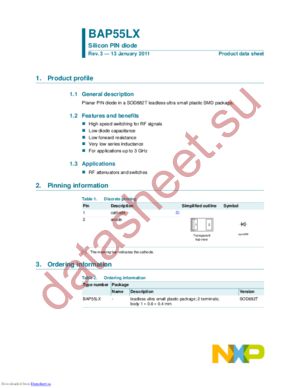 BAP55LX,315 datasheet  