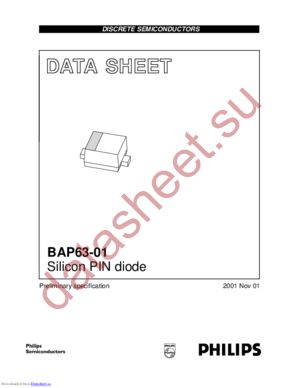 BAP63-01-N datasheet  
