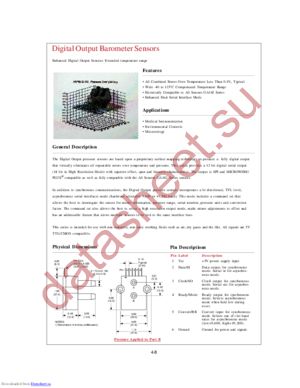 BARO-DO-MIL datasheet  