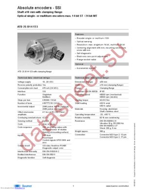 ATD2SB14Y2312/12SSBID2SR17S10IP65 datasheet  