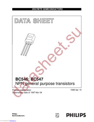 BC546BAMO datasheet  