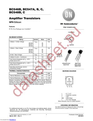 BC546B_07 datasheet  