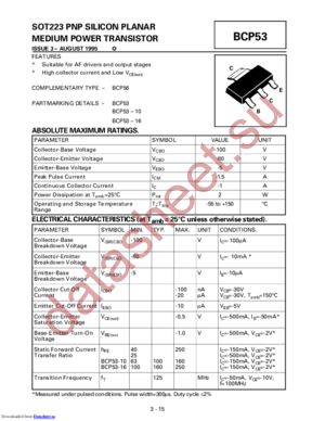 BCP5316TC datasheet  