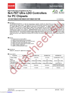 BD3501FVM-TR datasheet  