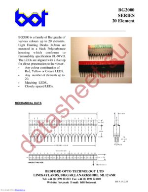 BG2000G datasheet  