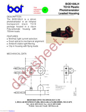 BOD100LH datasheet  