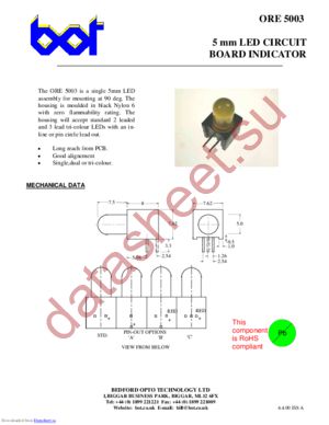 ORE5003 datasheet  