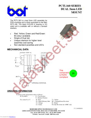 PCTL160 datasheet  