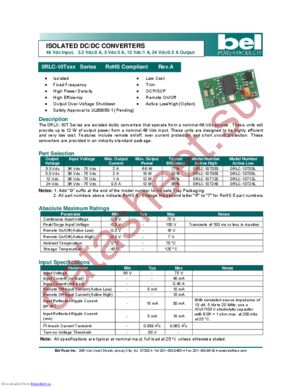 0RLC-10T24L datasheet  