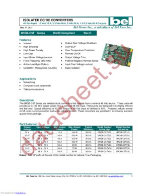 0RQB-C5T025 datasheet  