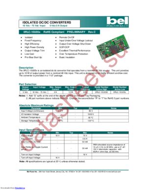 0RLC-10U050 datasheet  