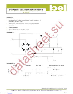 APC1202 datasheet  