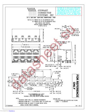 SS-738844S-PG3-AC datasheet  