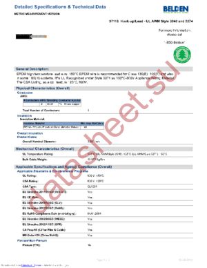 37118 0105000 datasheet  