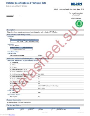 83003006100 datasheet  