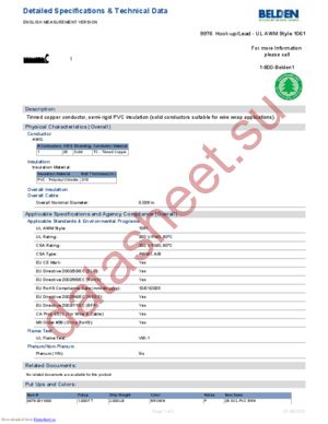 9976010100 datasheet  