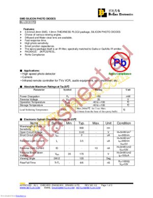 BL-LS1311PD datasheet  