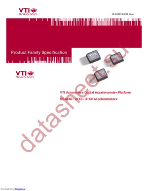 SCA3100 datasheet  