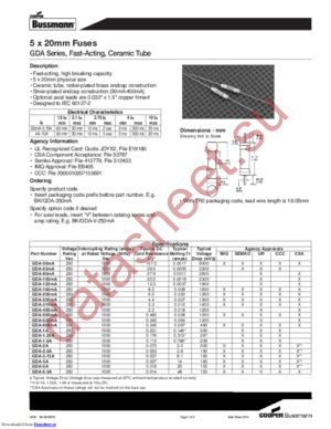 BK-GDA-5A datasheet  