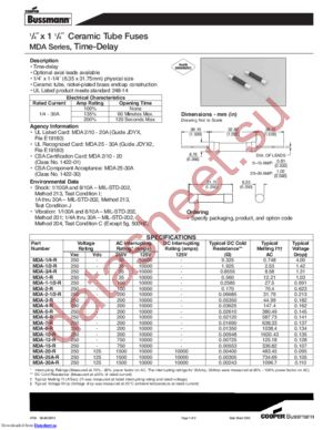 BK1-MDA-5-R datasheet  