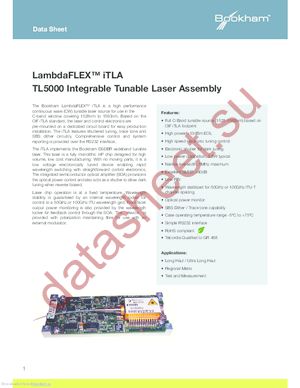 TL5000DCJ datasheet  
